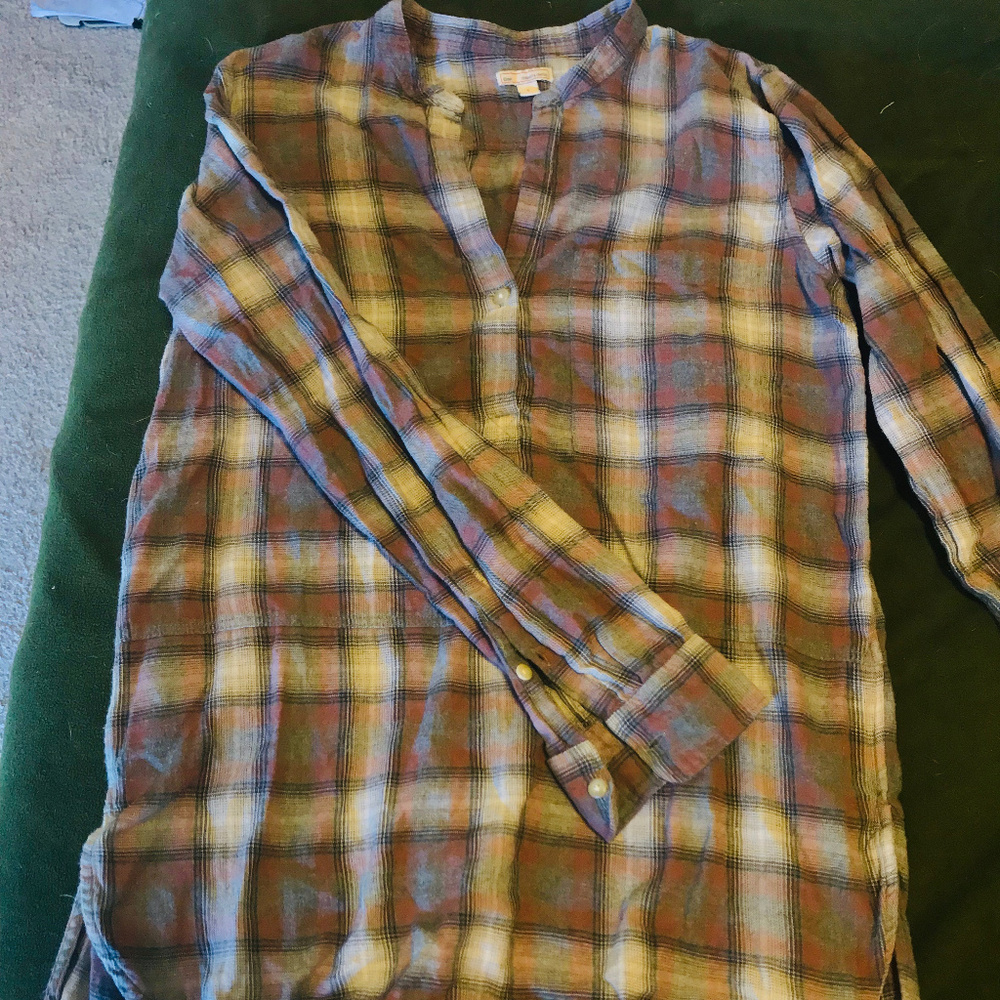 Gap Flannel Tunic